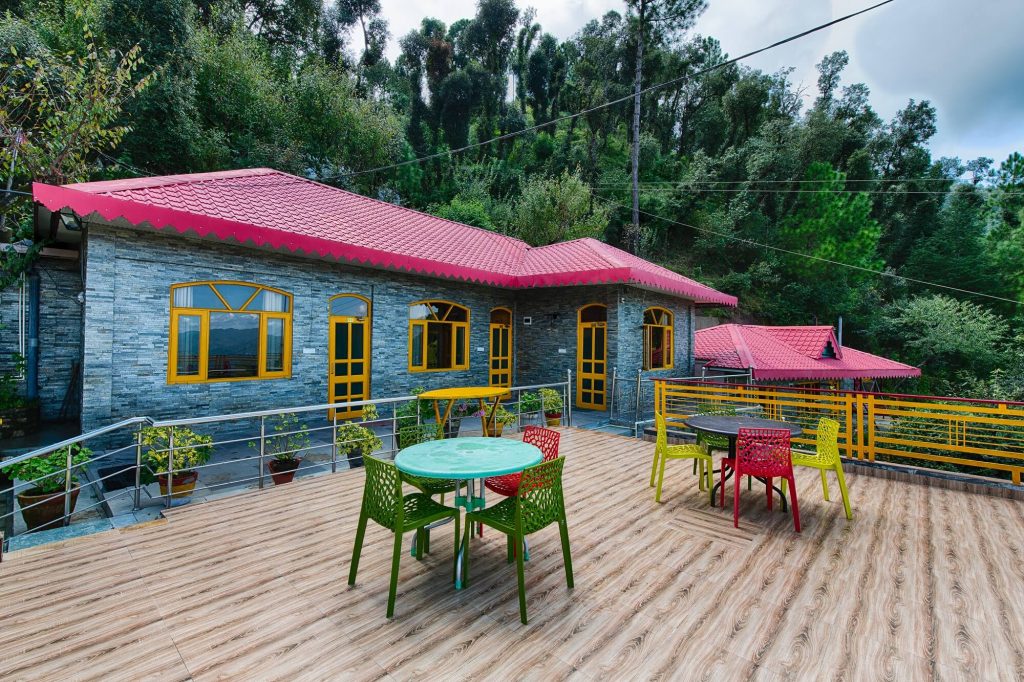 Best resort near Solan with valley view