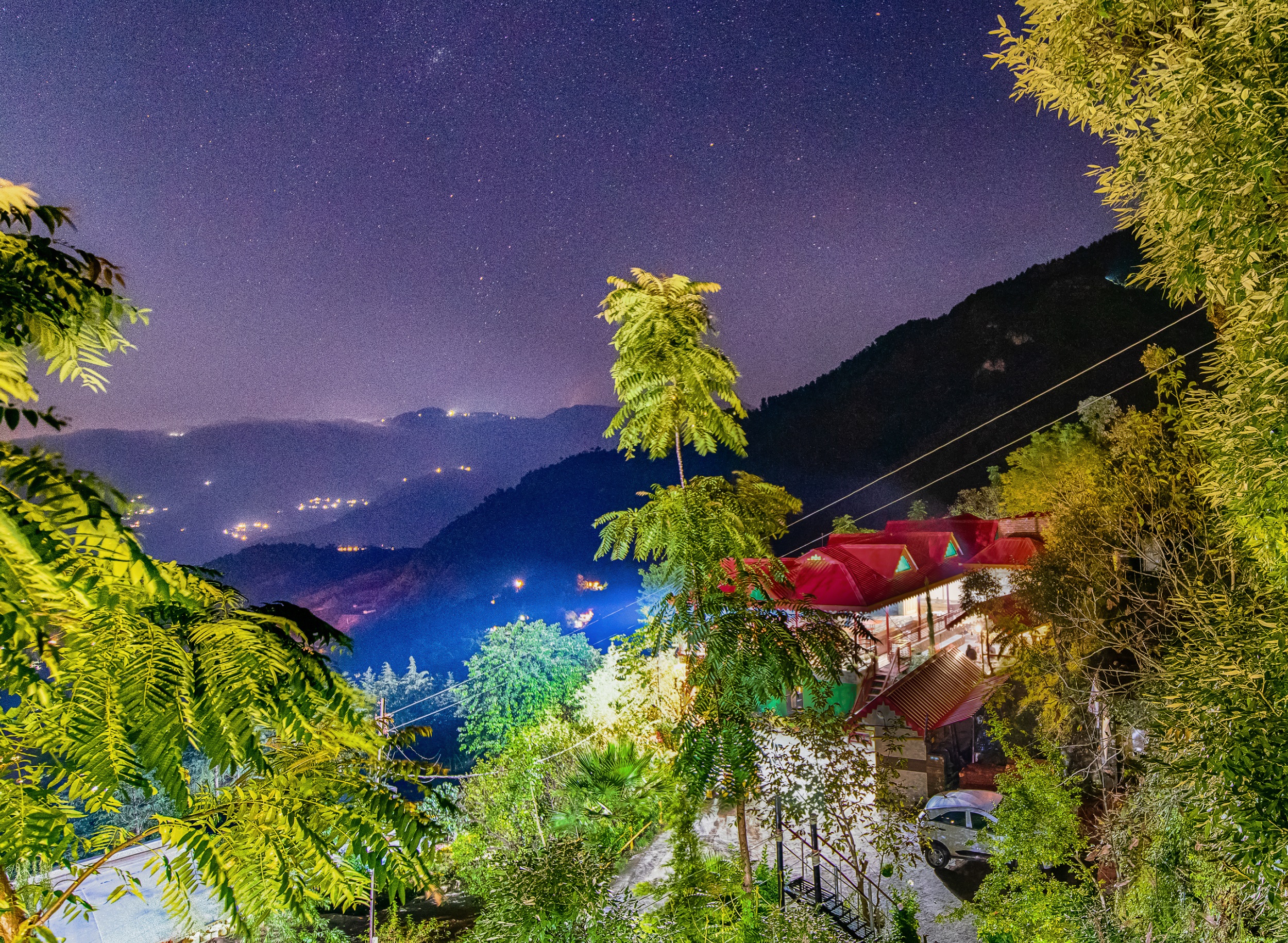 Peaceful resort stay in the mountains